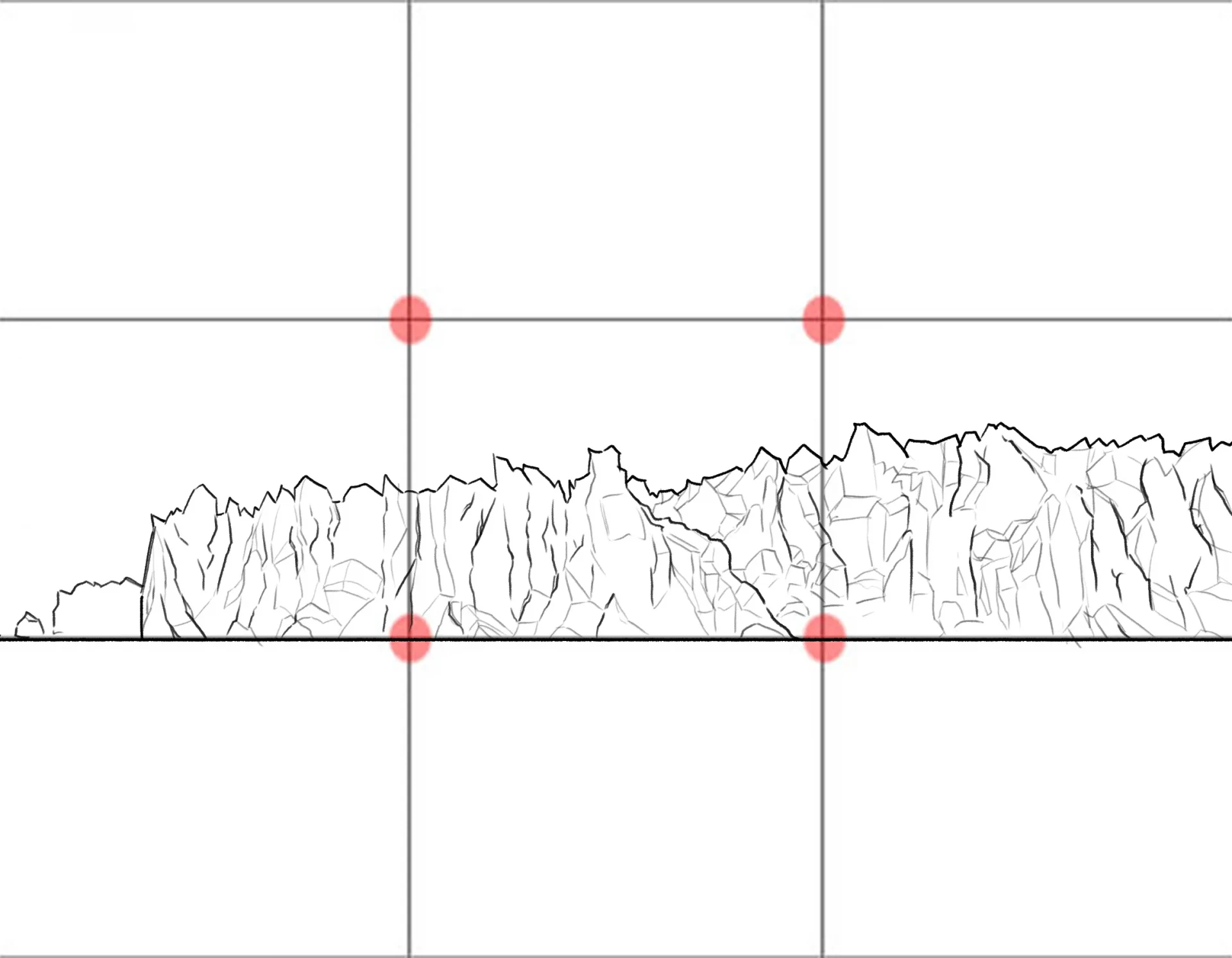 dessiner les blocs d’un glacier