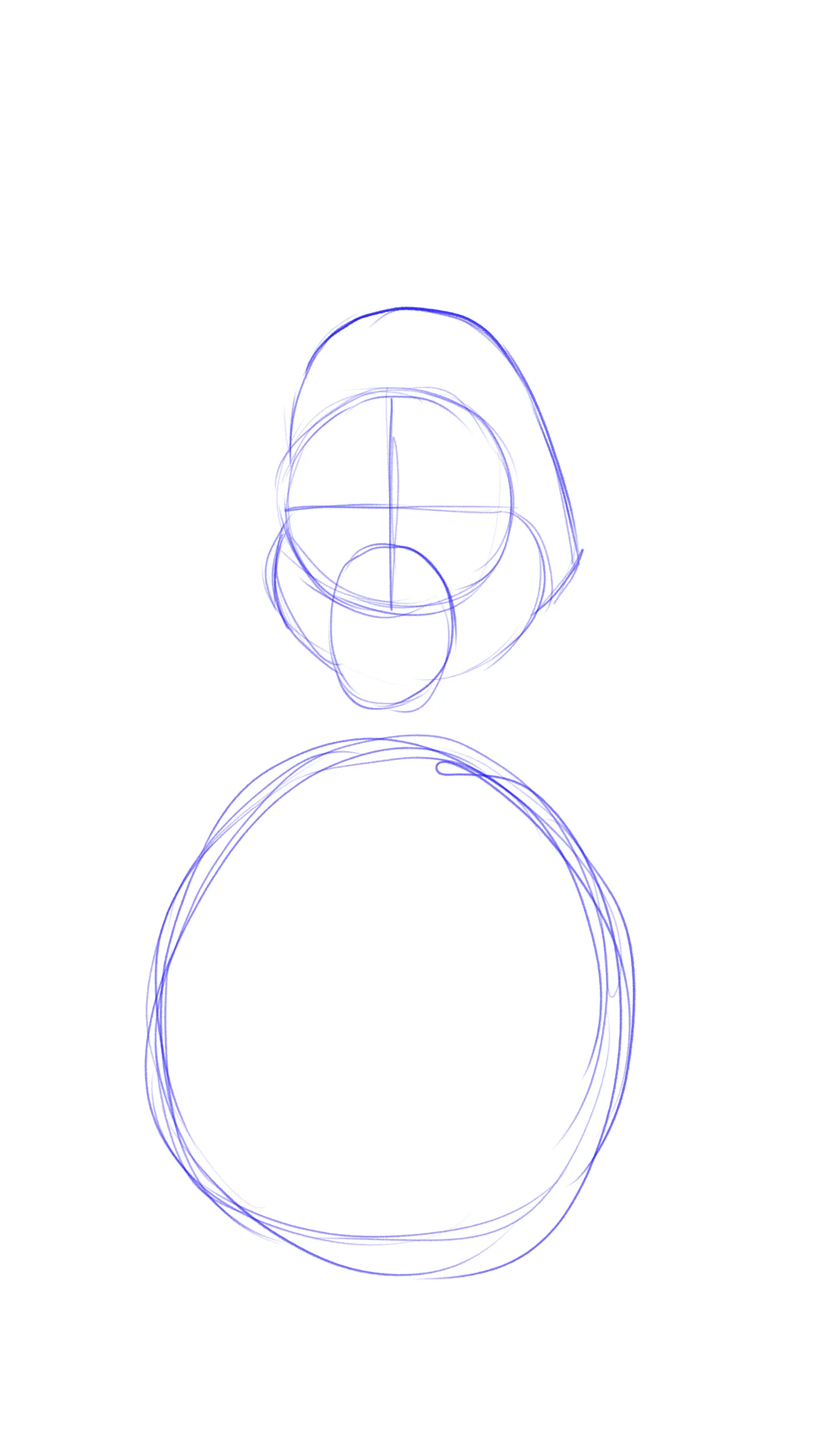 dessiner la tête d'un gorille