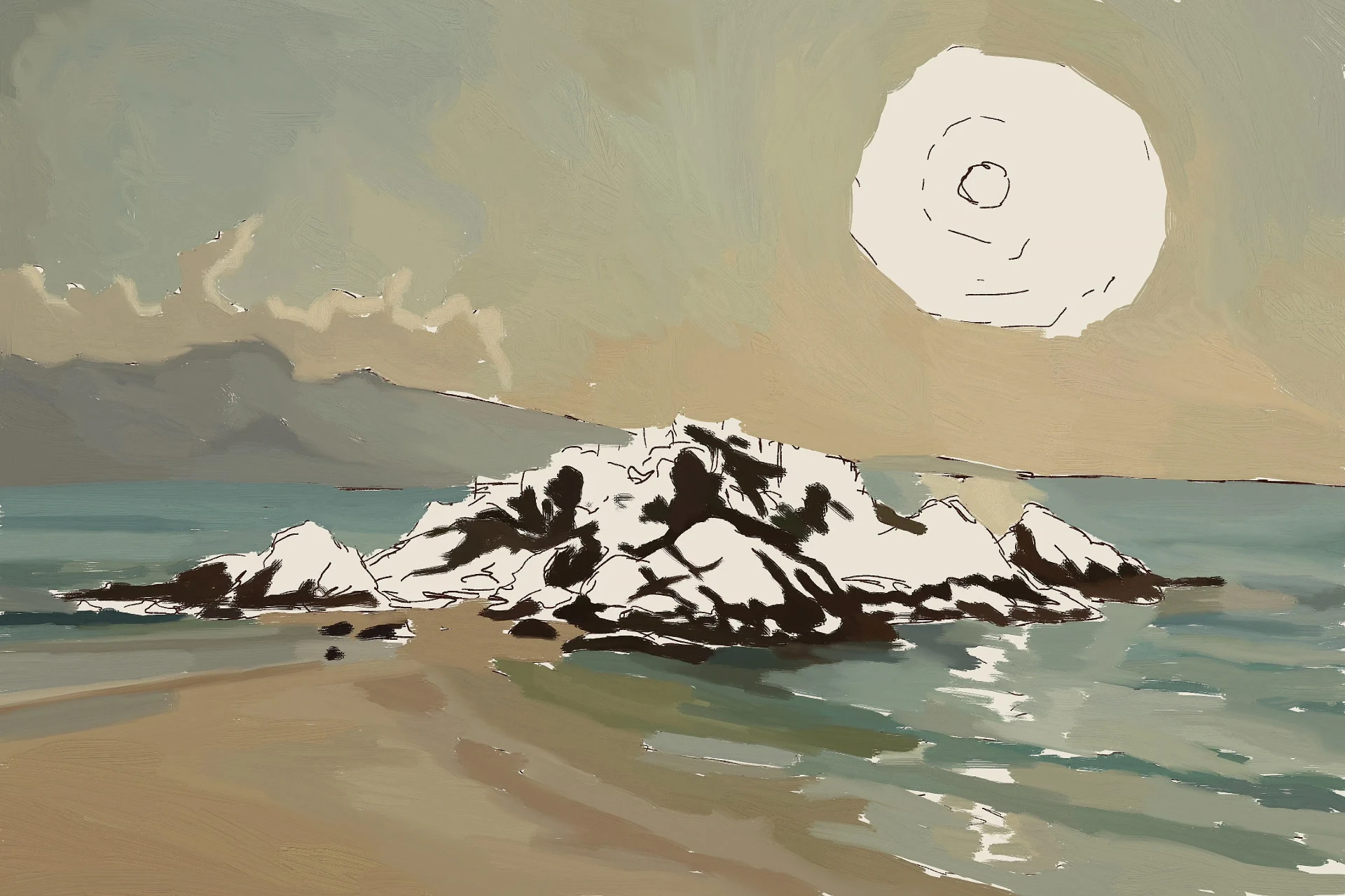 dessiner le volume d’une île