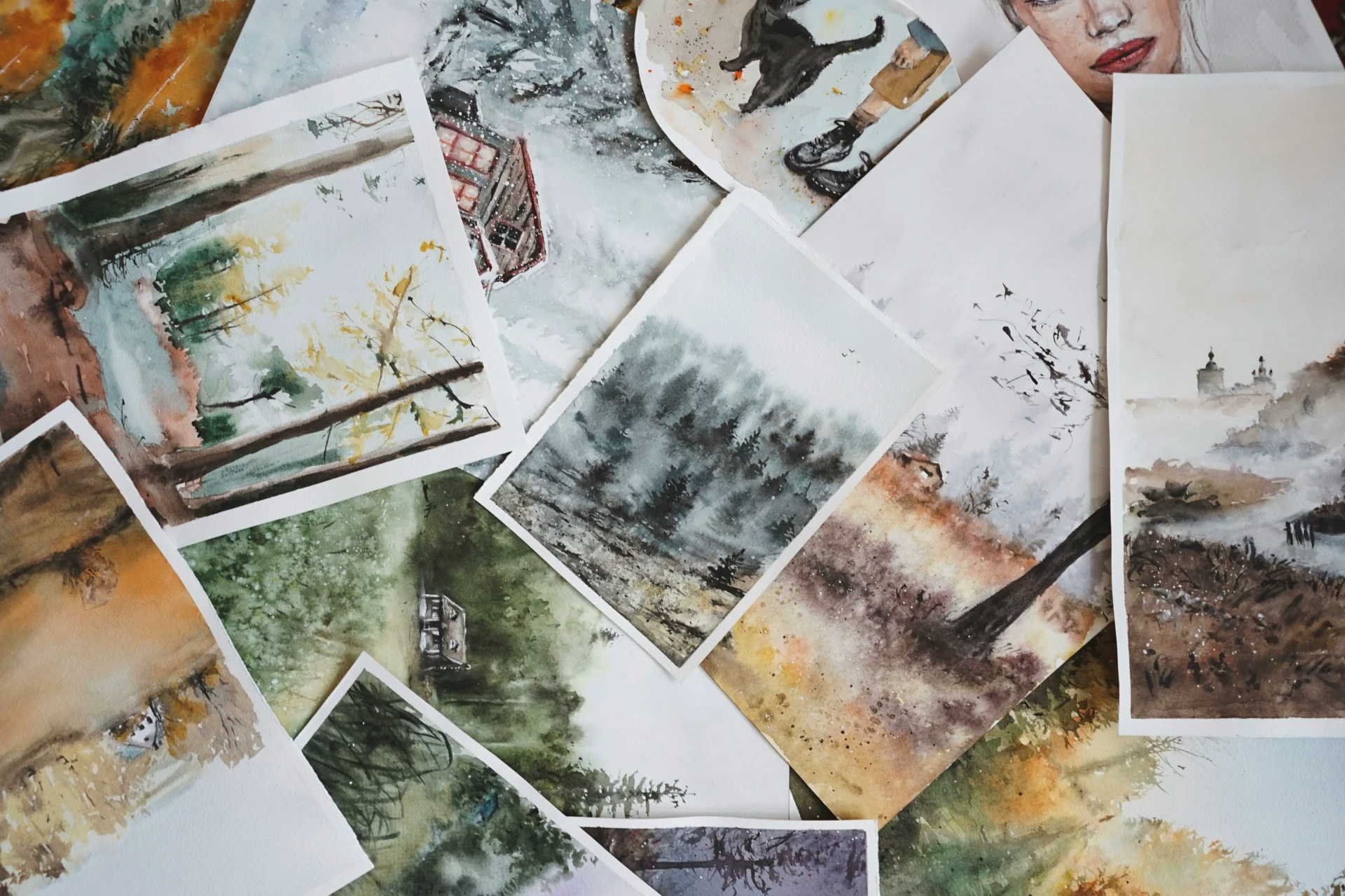 how to apply the wash technique in watercolor