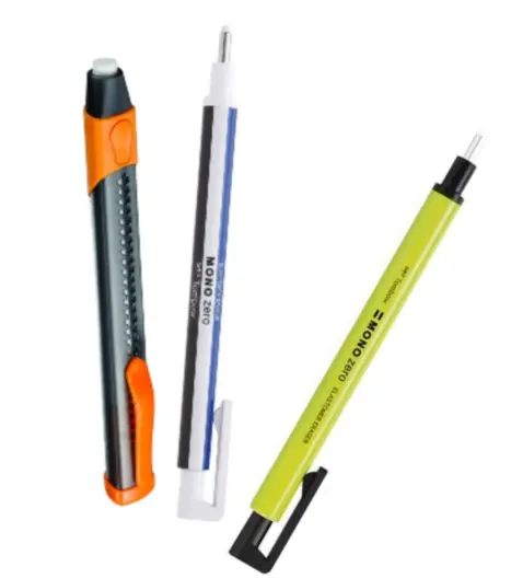 choisir son stylo gomme pour débuter le dessin au crayon