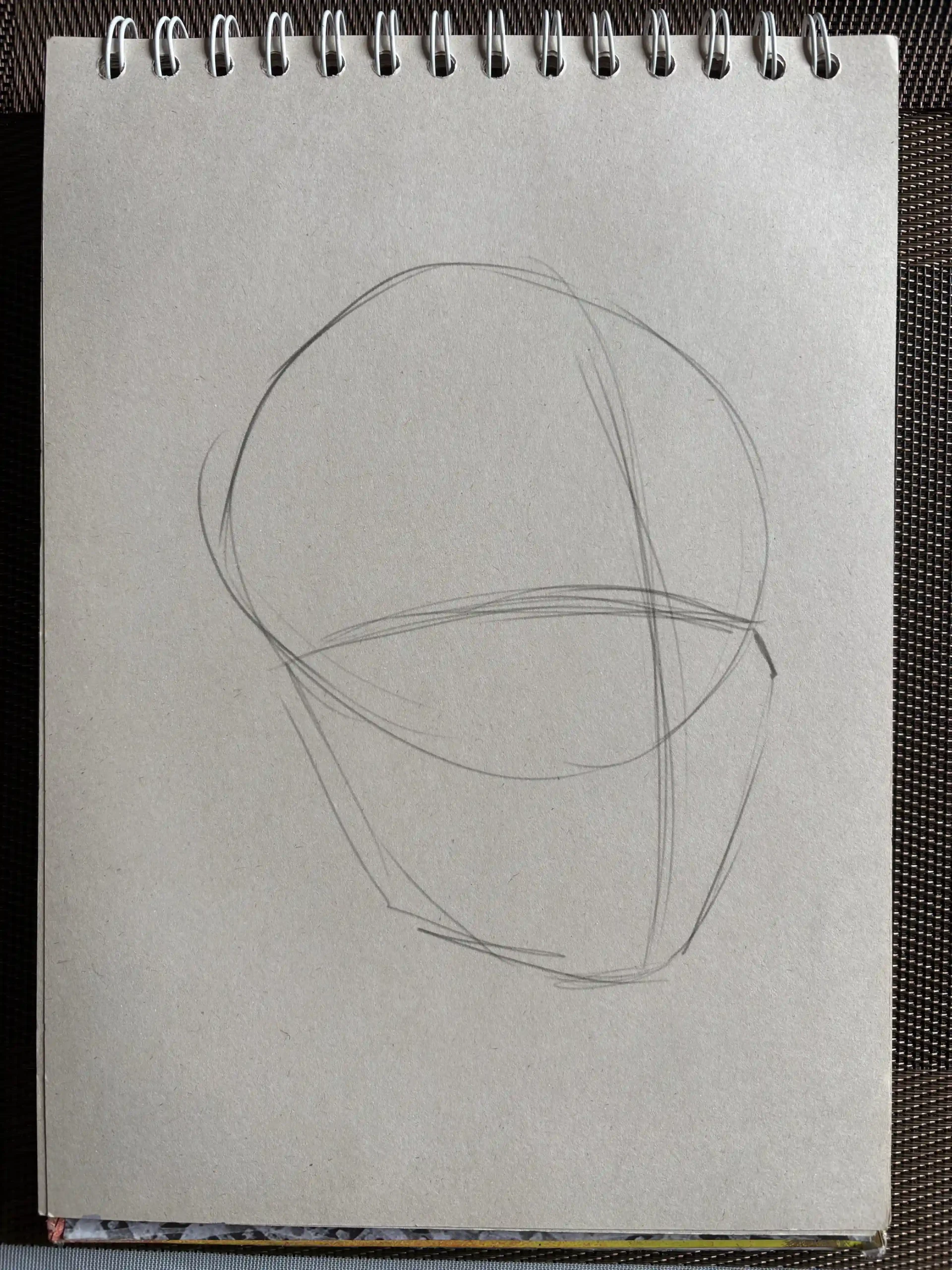 dessiner la base d’un visage