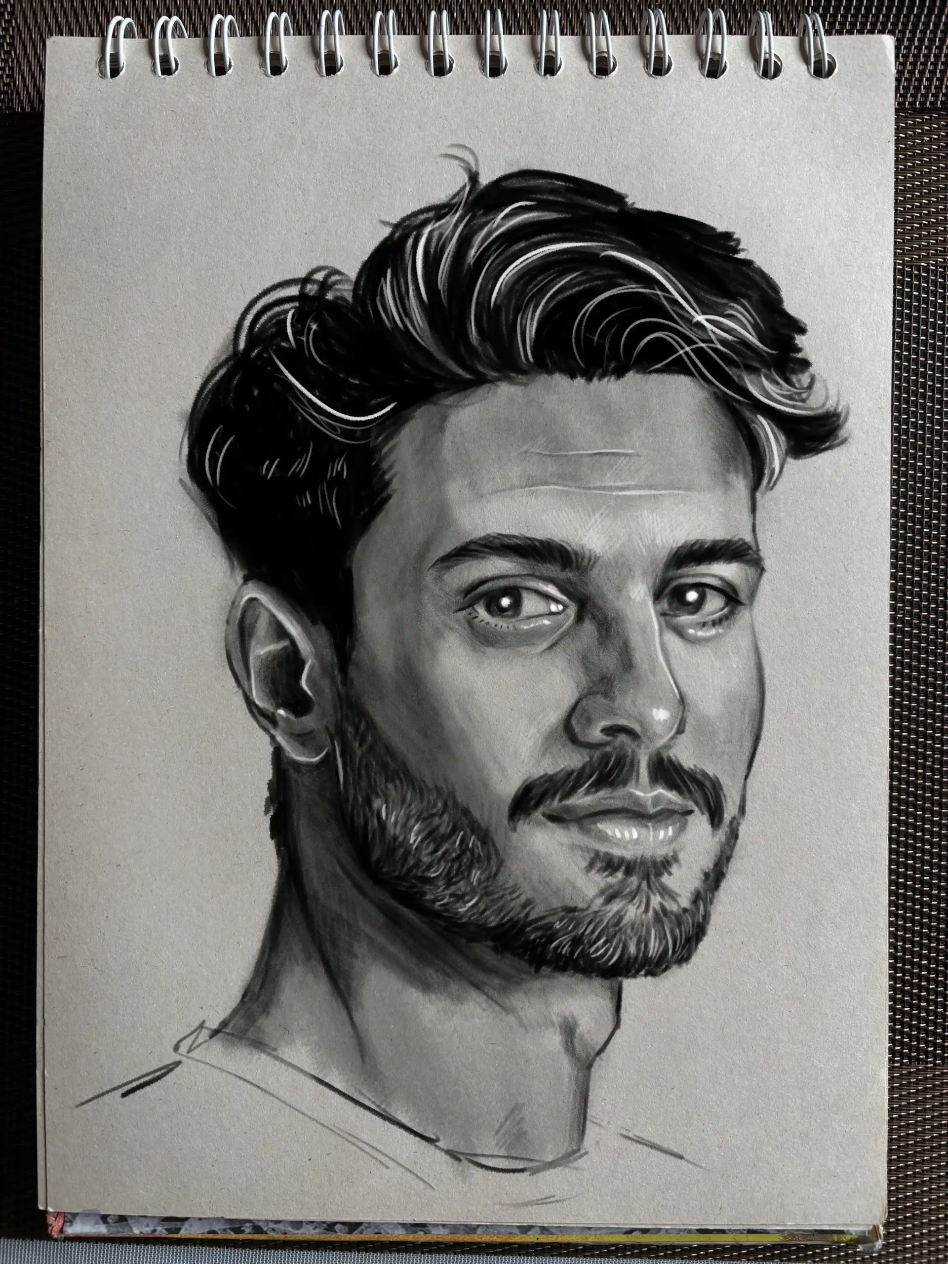 dessiner les ombres d’un visage
