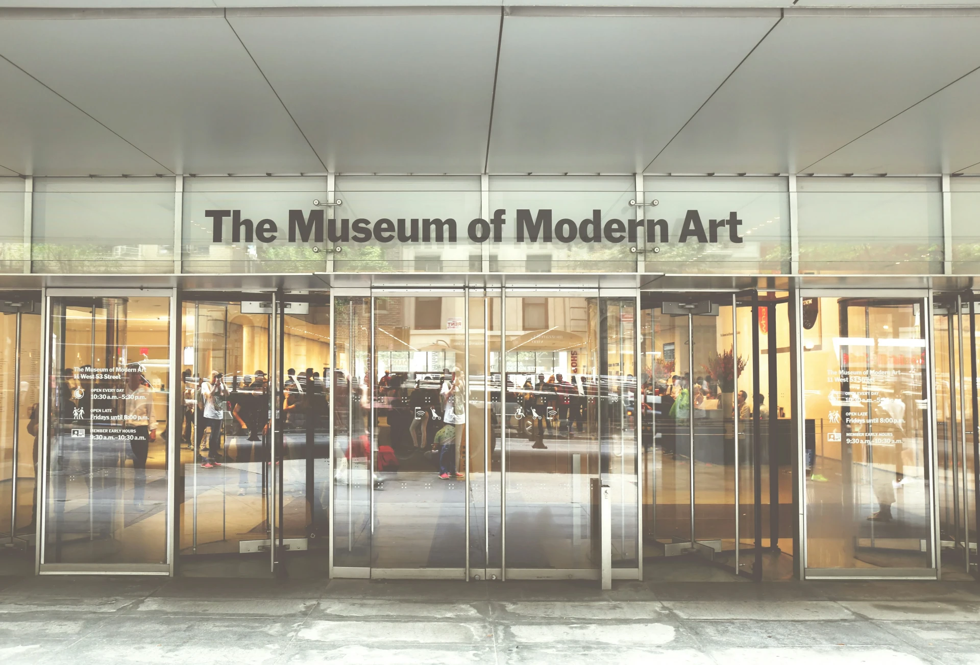 le musée d’art moderne à New York