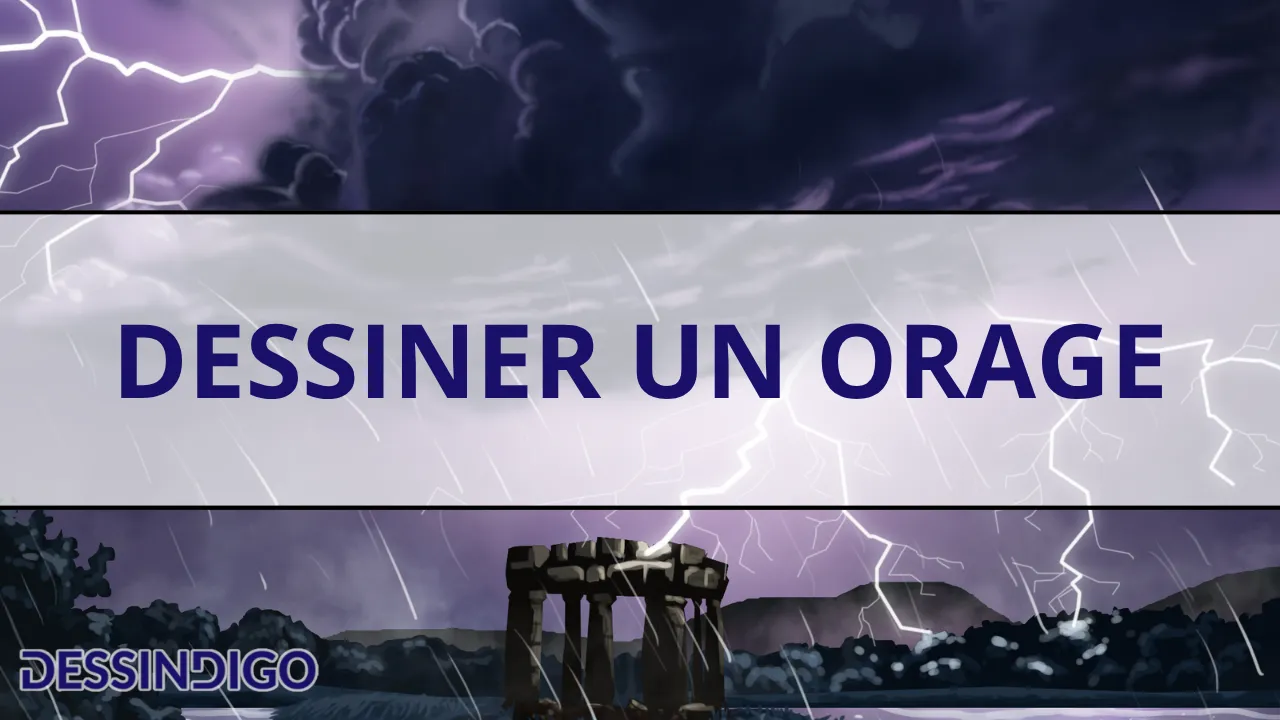 Dessiner un orage