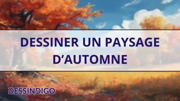 Dessiner un paysage d’automne