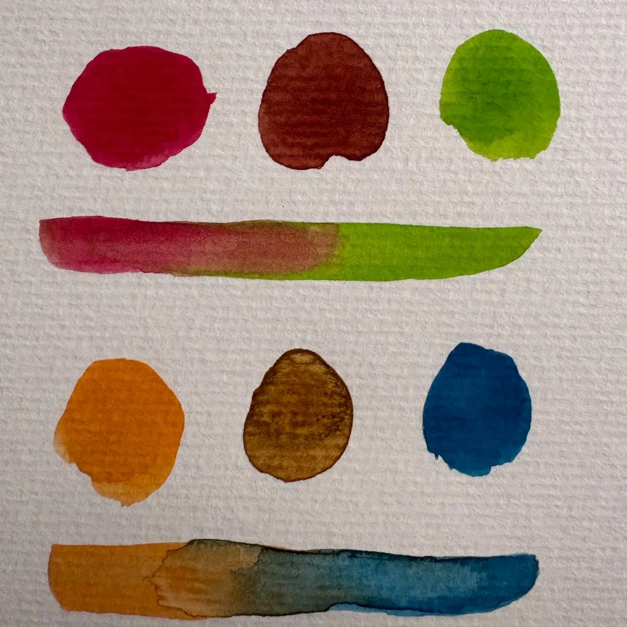les couleurs complémentaires à l’aquarelle
