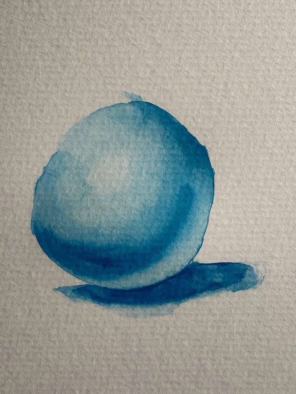peindre une ombre pour créer du volume à l’aquarelle