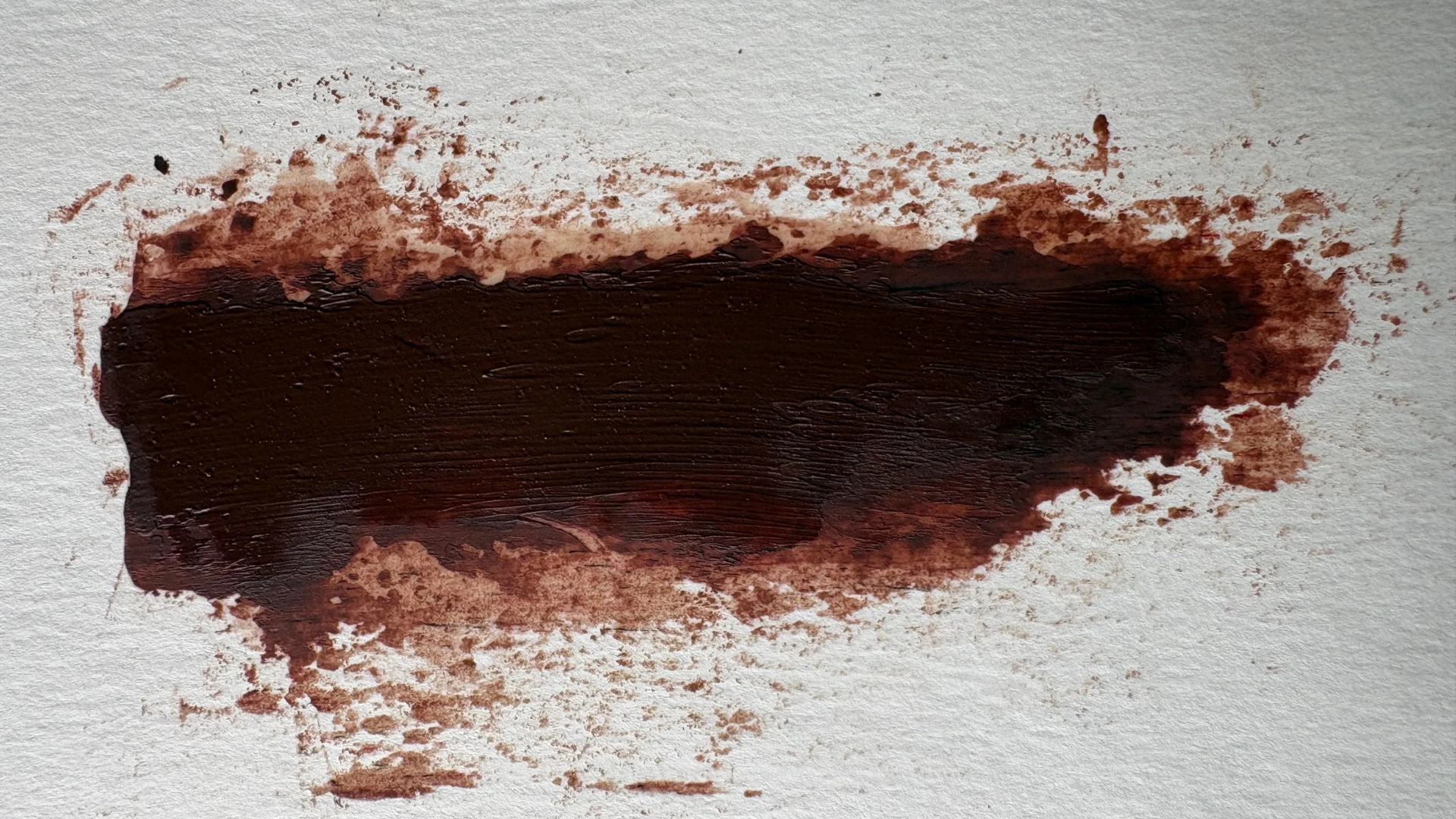 étirer la peinture au couteau