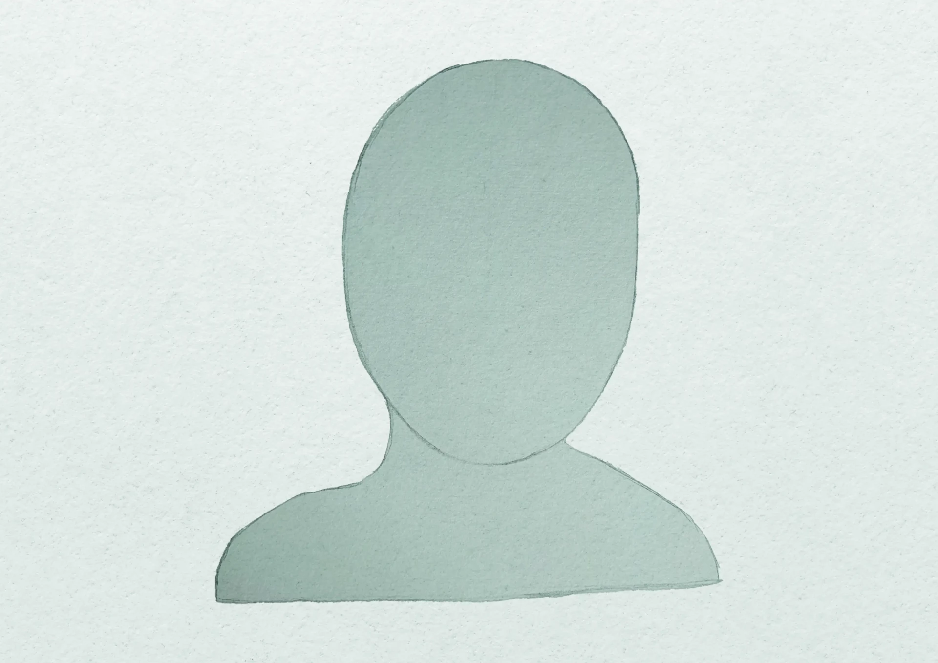 dessiner la base d’une personne âgée
