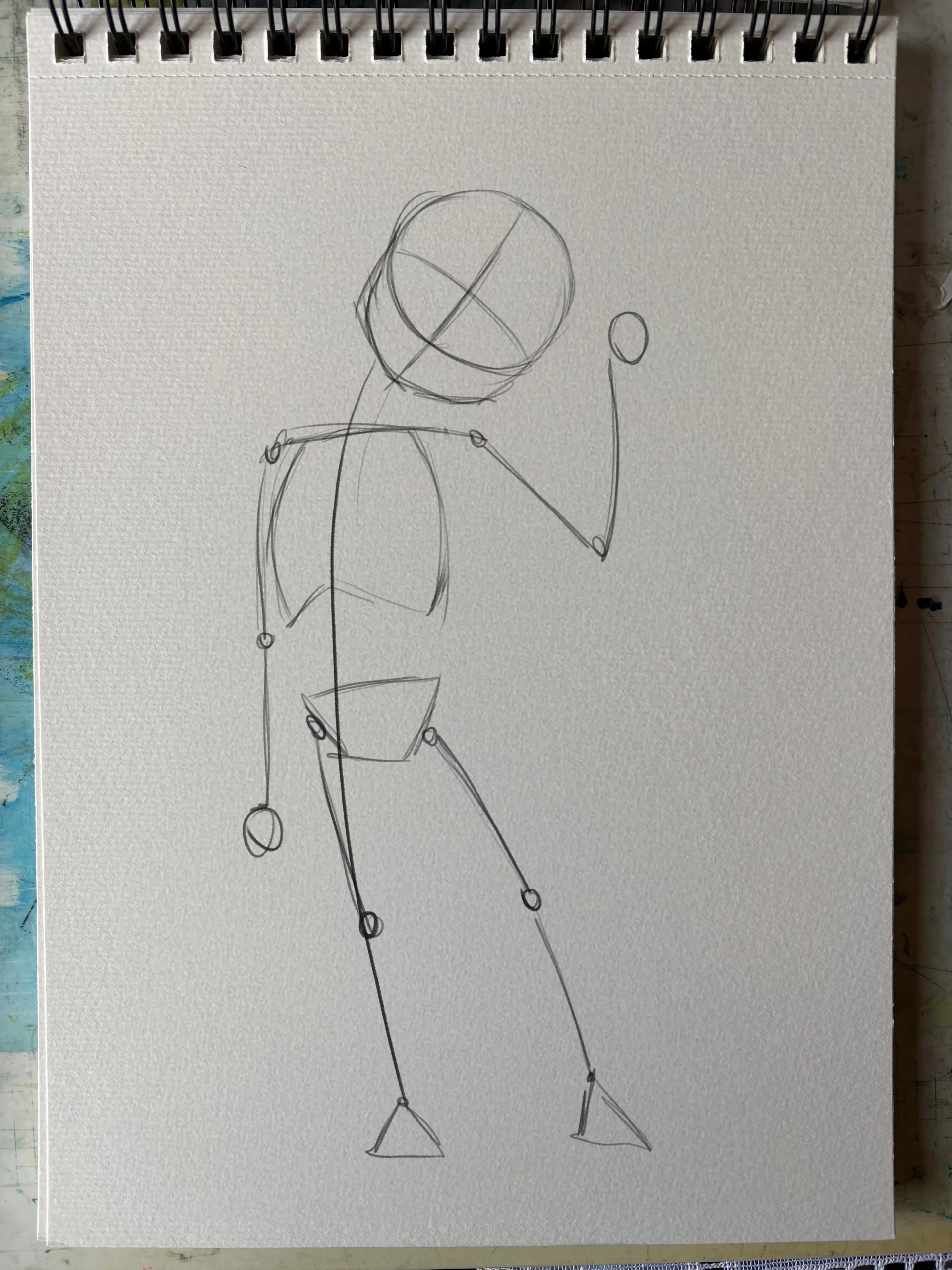 dessiner le croquis d’un personnage 