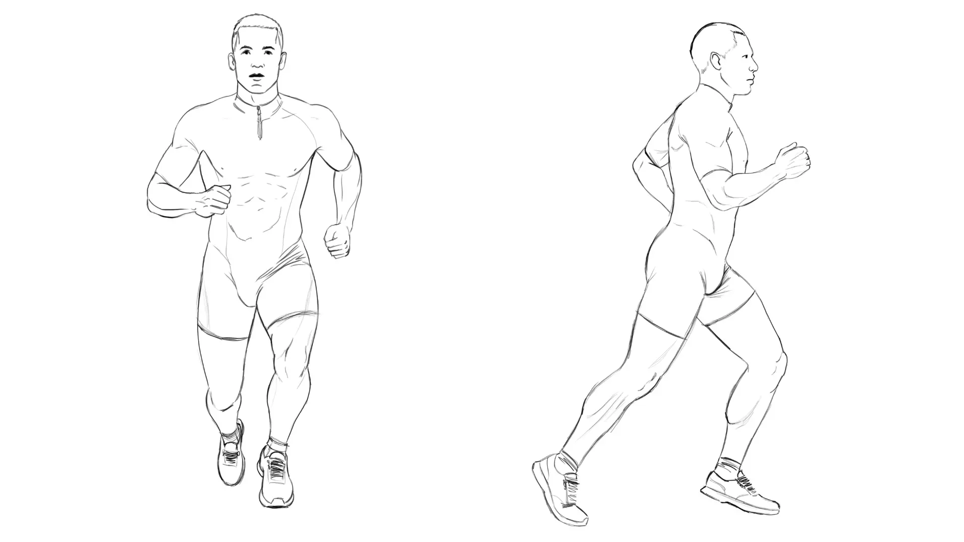 dessiner un corps en mouvement