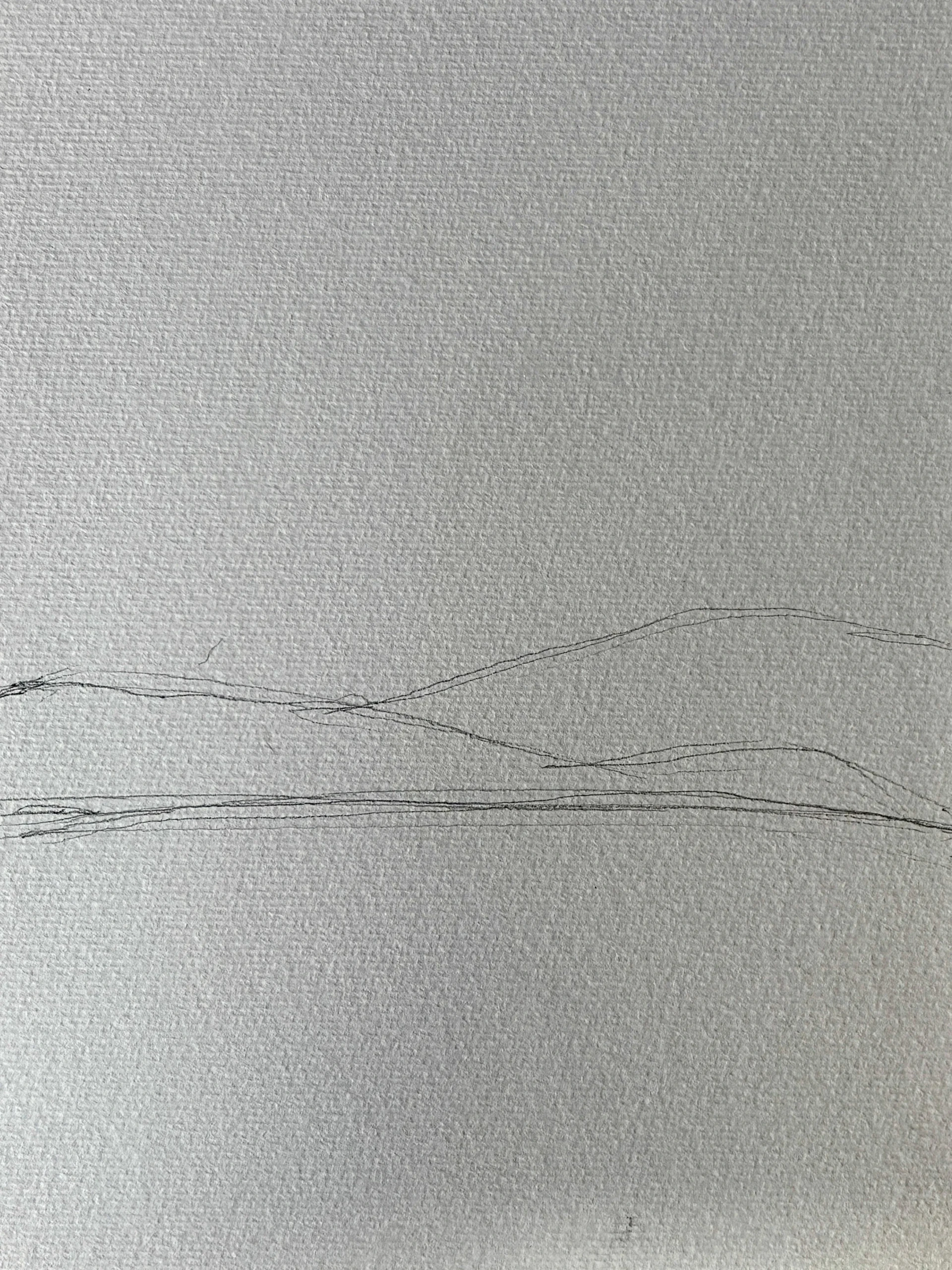 dessiner la base d’un paysage en perspective atmosphérique
