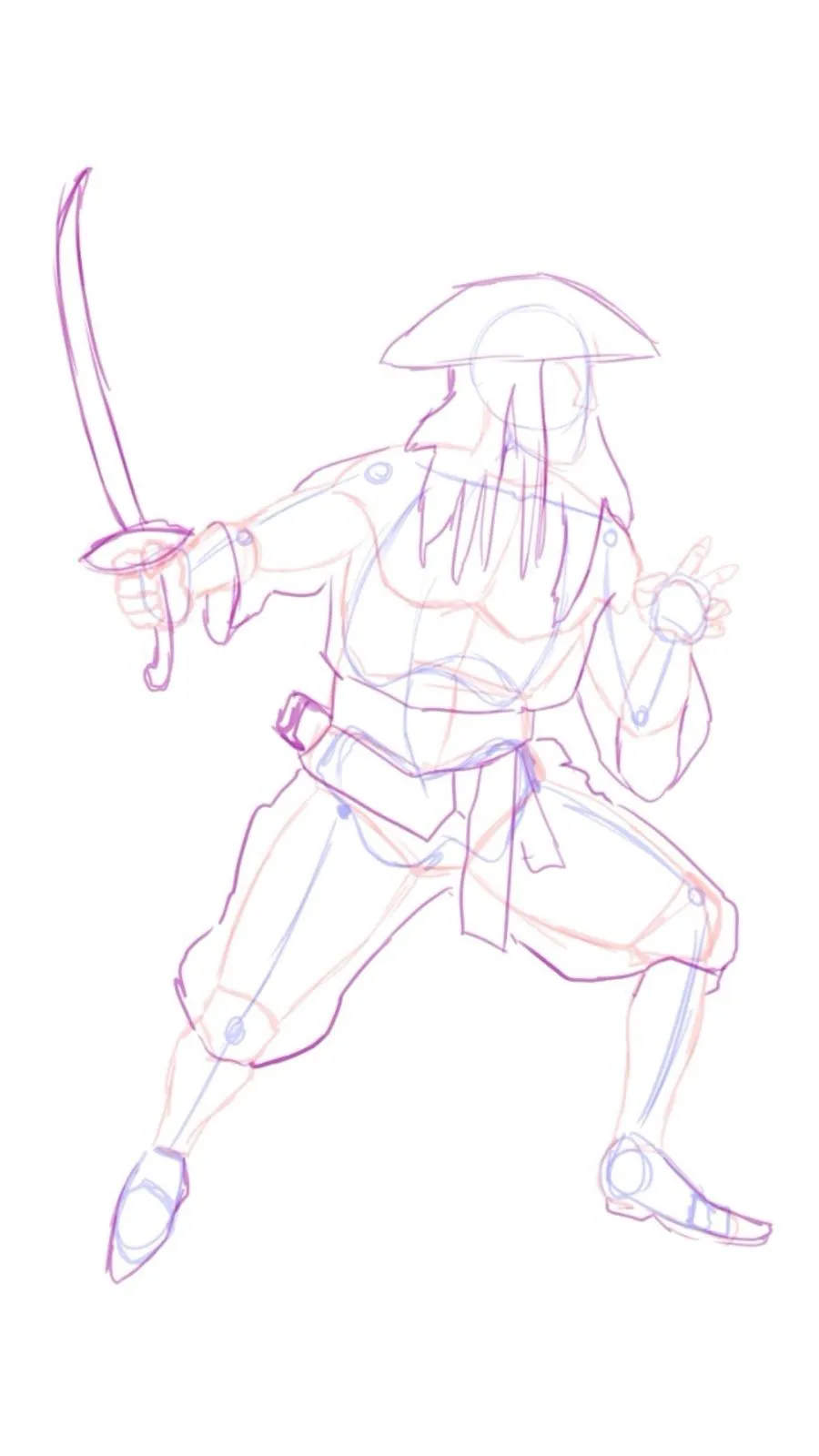 dessiner la ceinture d’un pirate