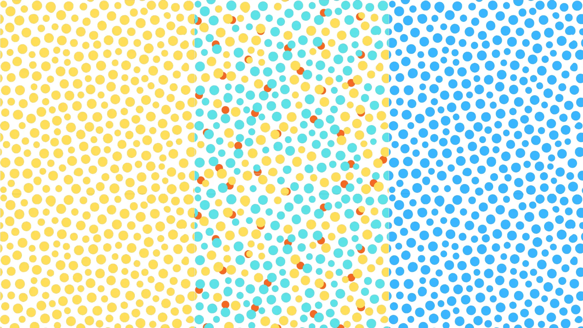 l’utilisation des couleurs pour la technique du pointillisme