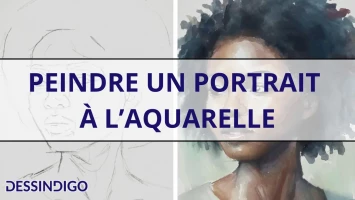 Peindre un portrait à l’aquarelle
