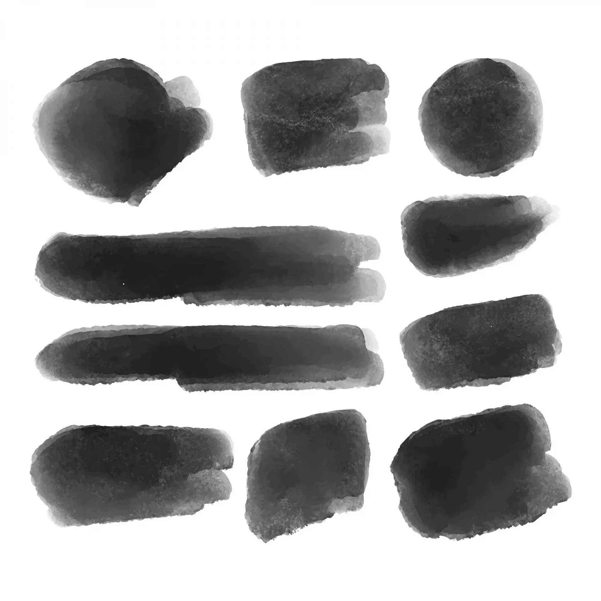 Chinese ink stains