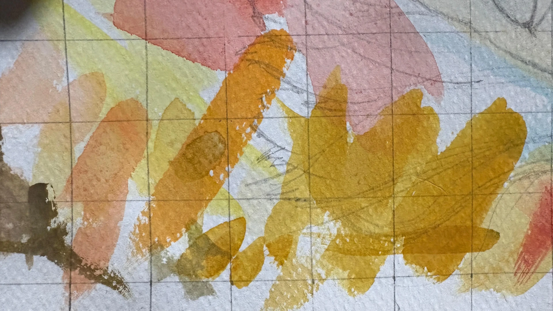 s'entraîner à peindre à l’aquarelle