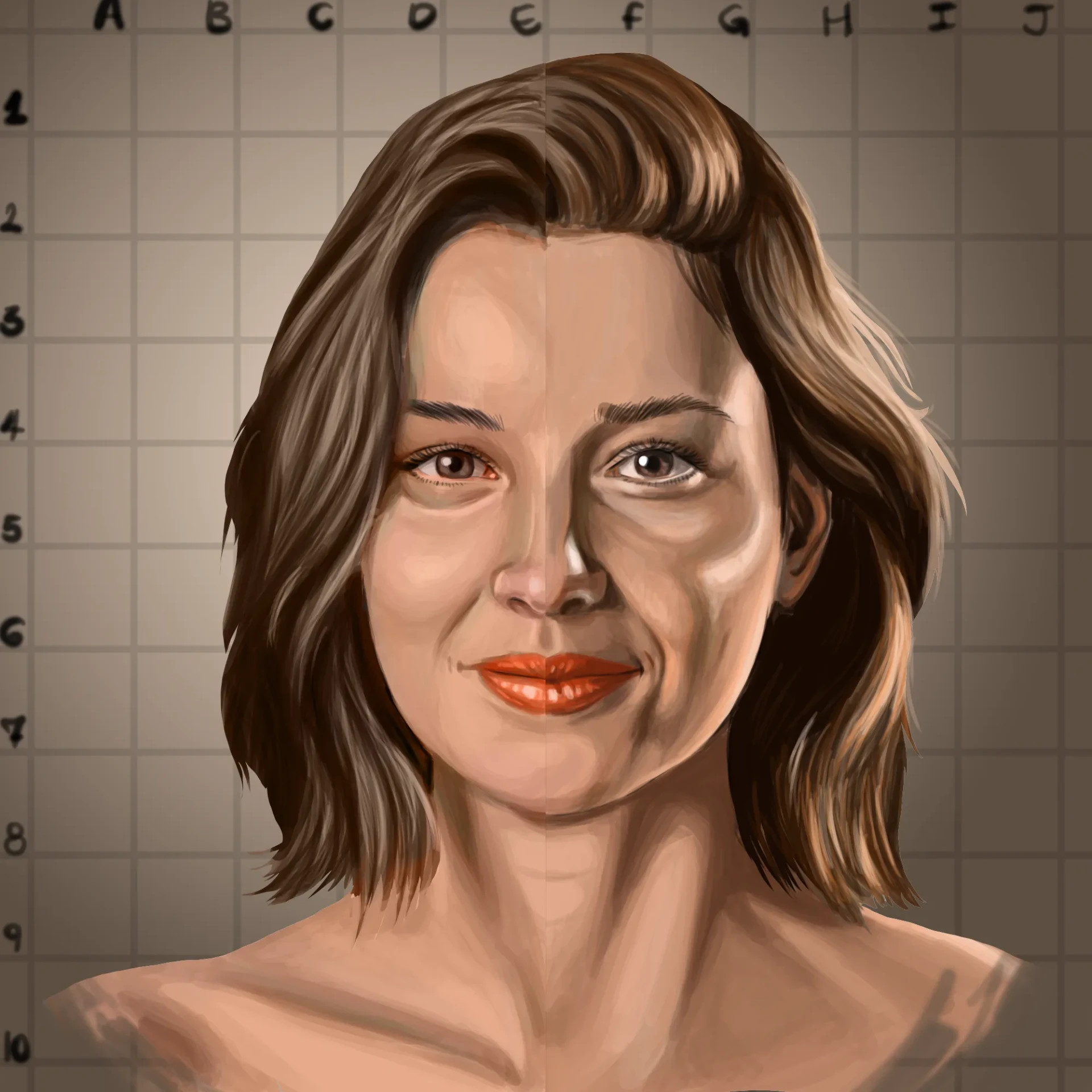 dessiner les contrastes d’un portrait réaliste