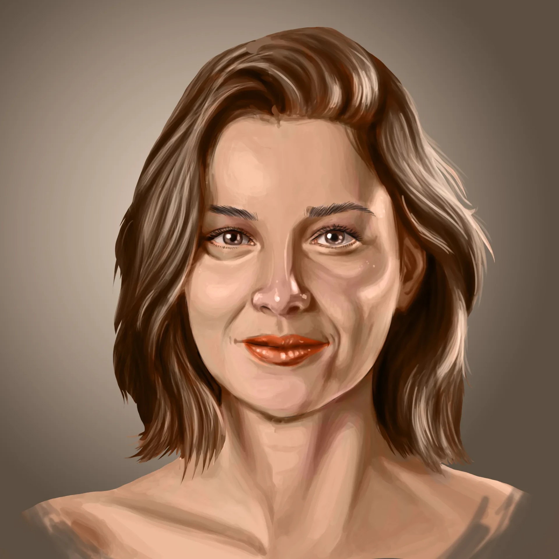dessin de portrait réaliste