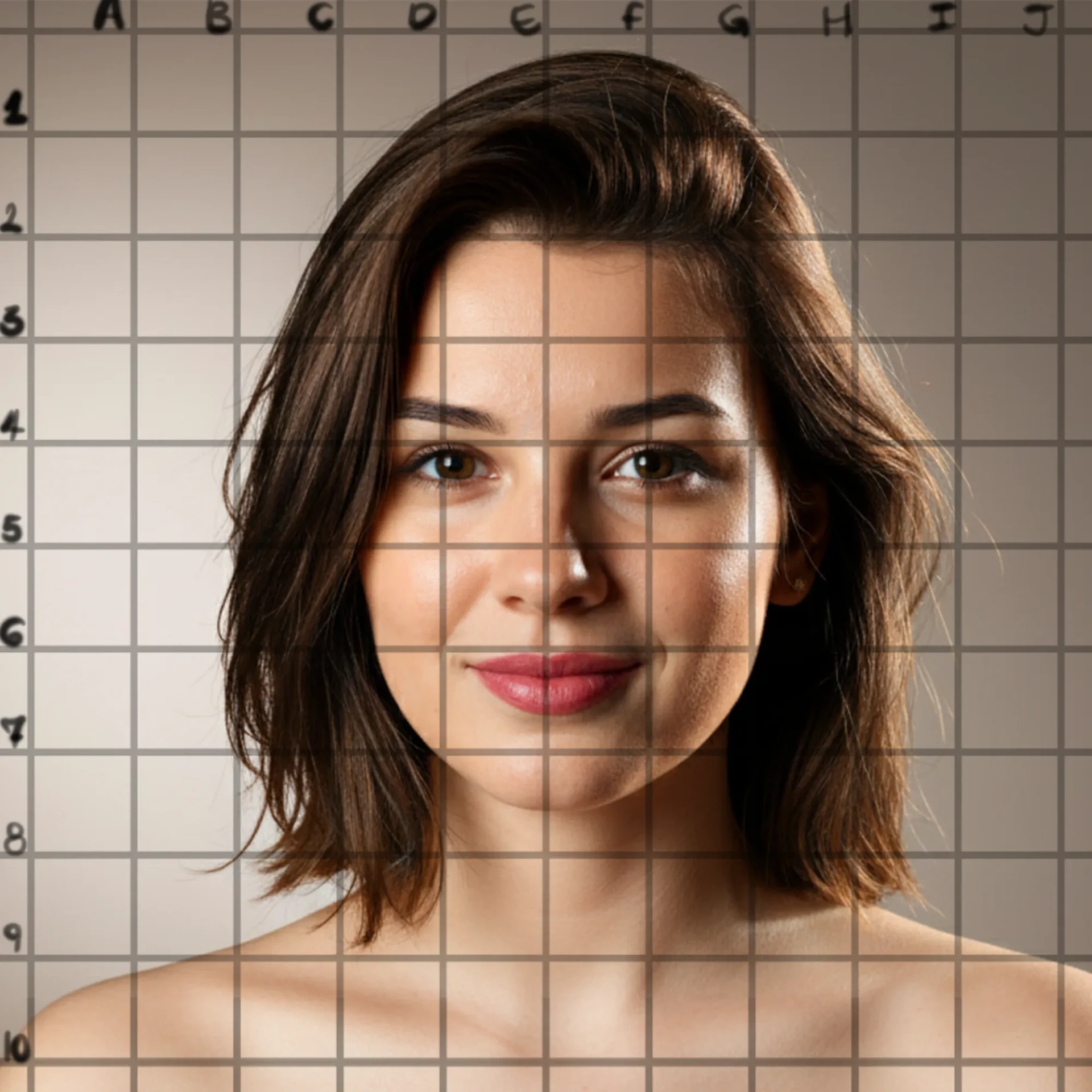 la technique du quadrillage pour dessiner un portrait réaliste