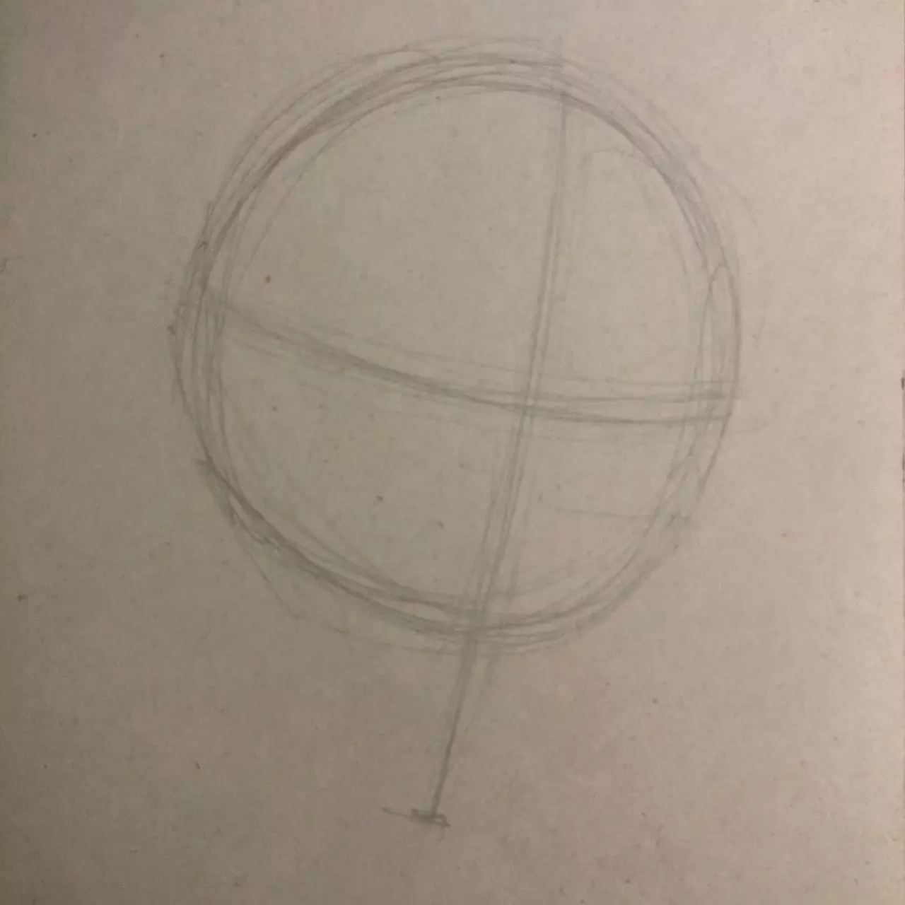 dessiner la base de la tête d’un portrait manga