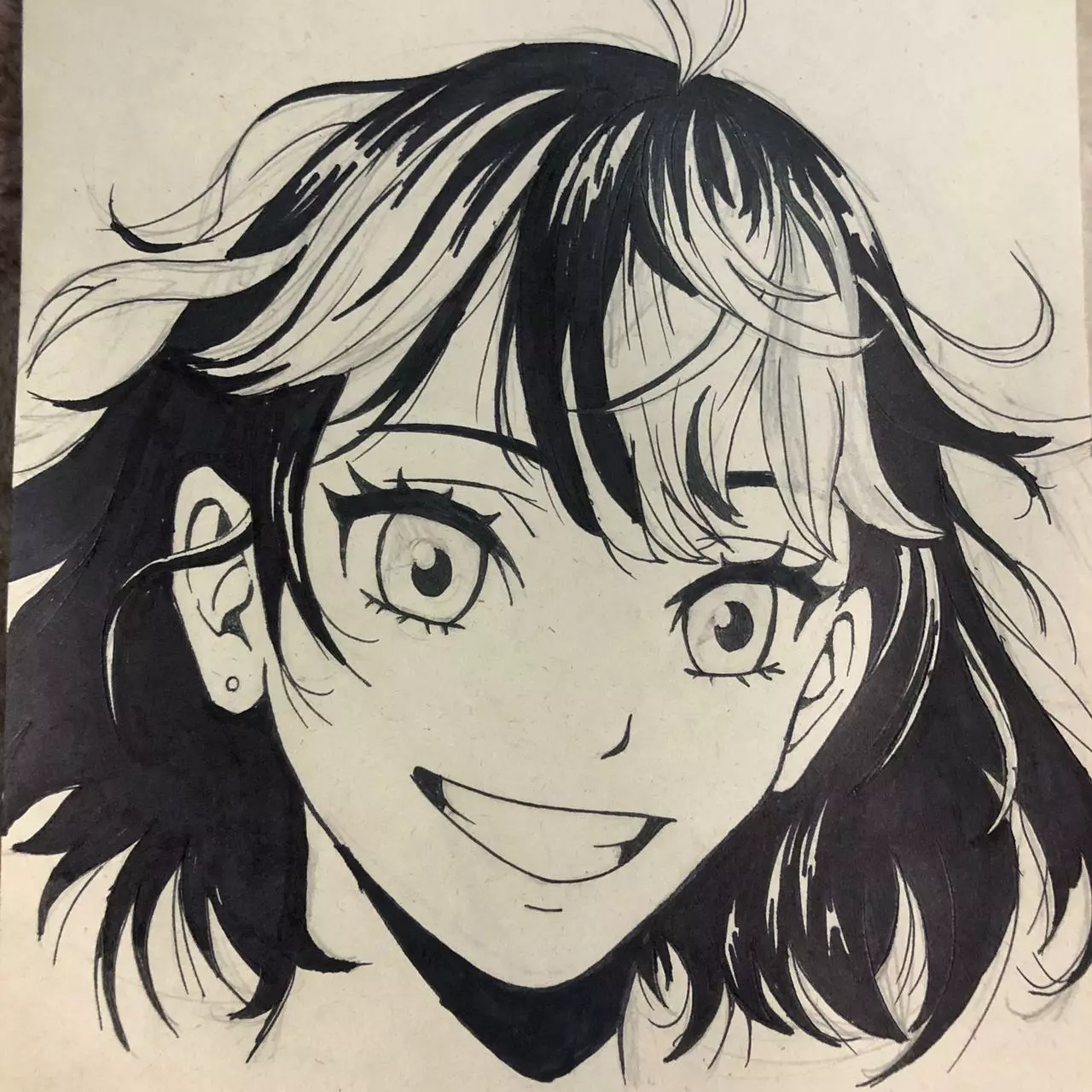 dessiner le contraste d’un portrait manga