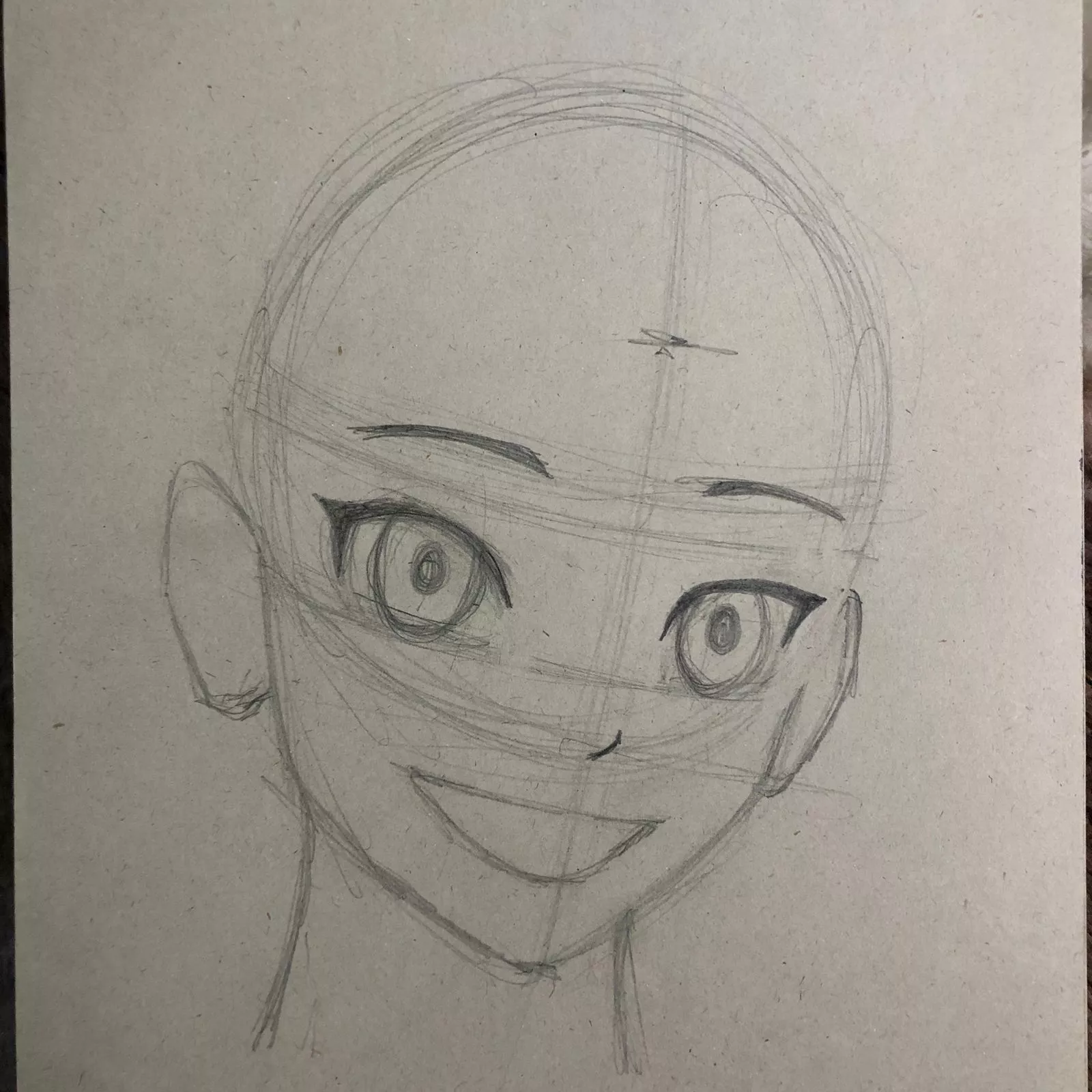 dessiner les pupilles d’un portrait manga