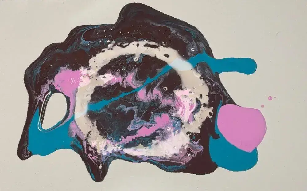 ajouter plus de peinture faire du pouring acrylique