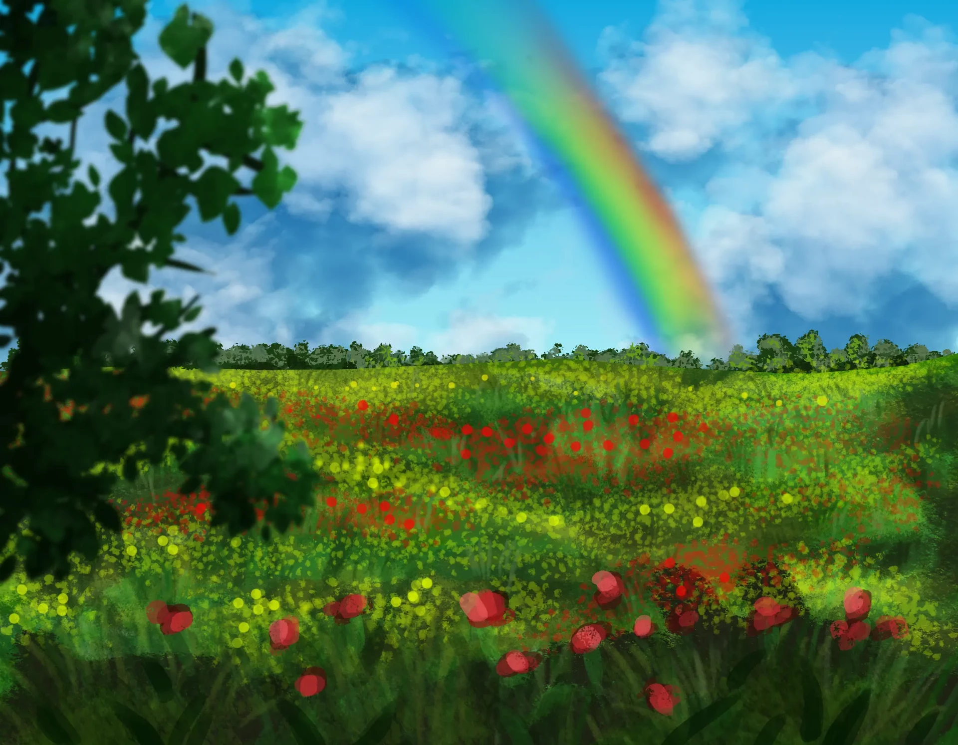 How to Draw a Meadow