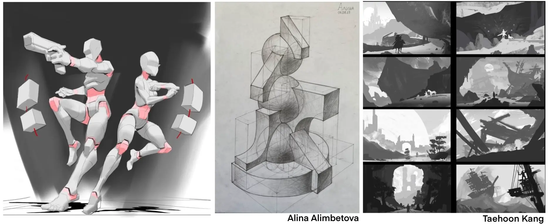 dessiner les bases pour s’améliorer