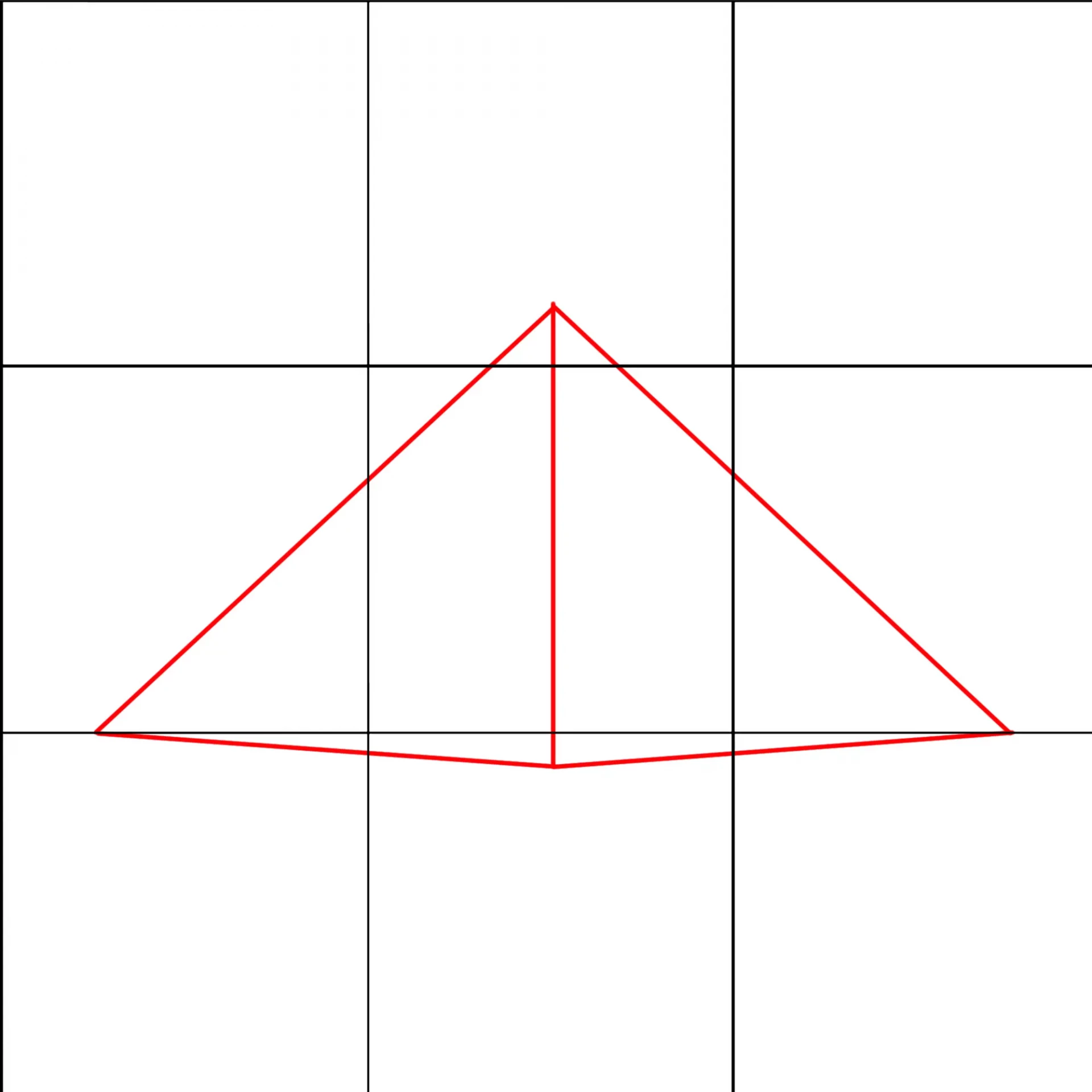 dessiner le croquis d’une pyramide