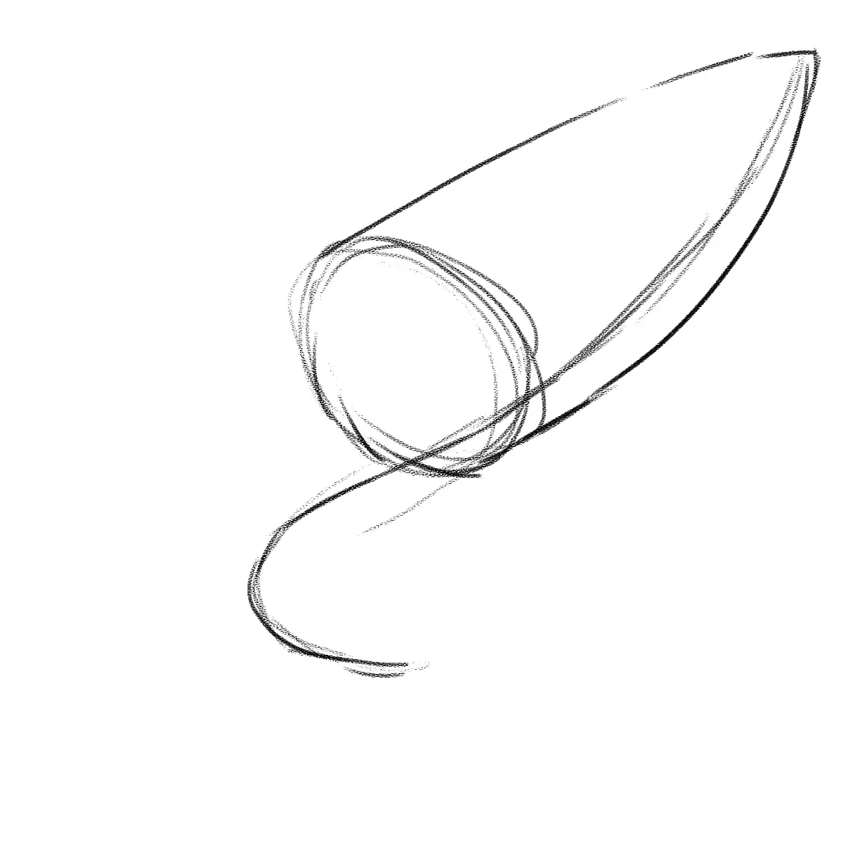 dessiner la courbe d’un requin