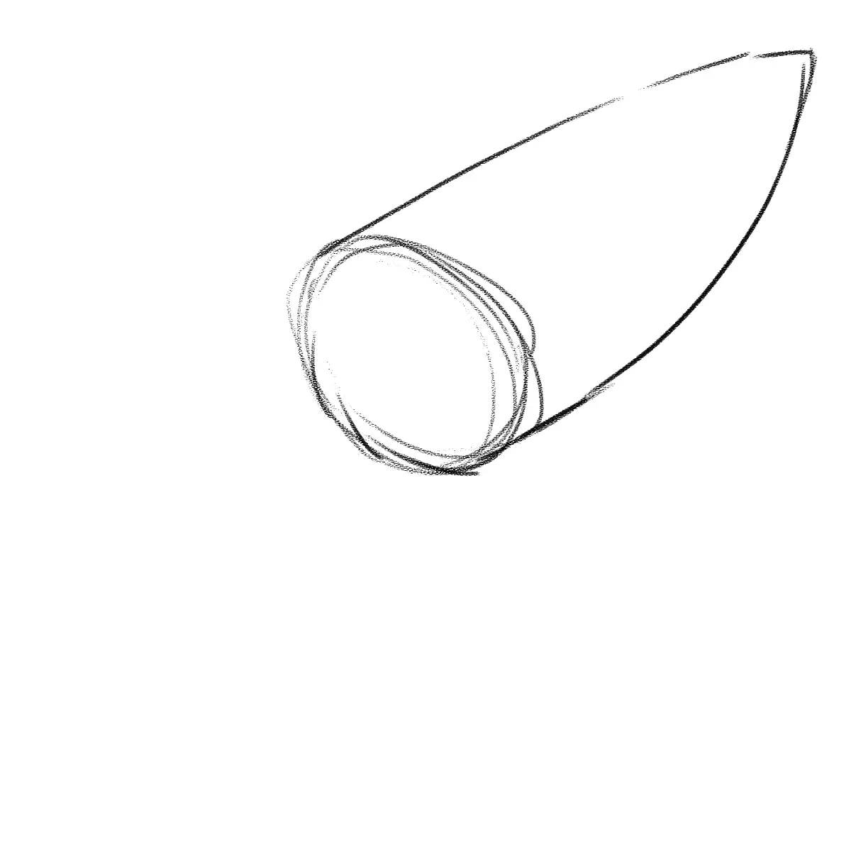 dessiner la forme d’un requin