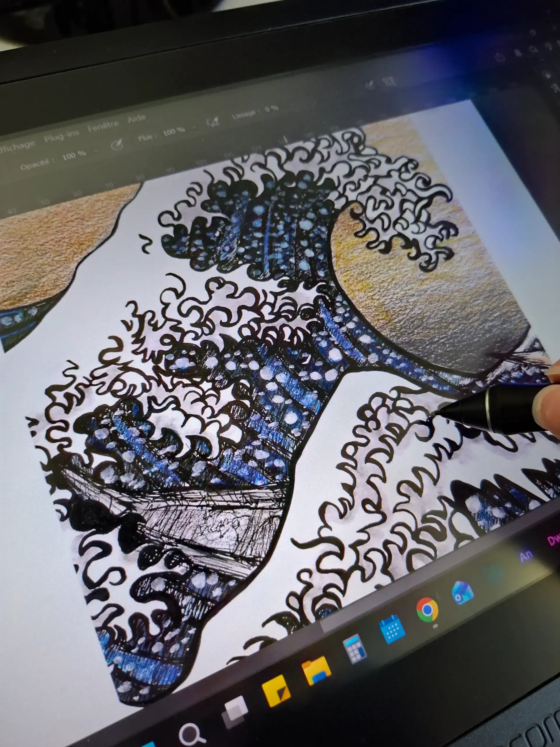 supprimer les poussières pour bien nettoyer un dessin