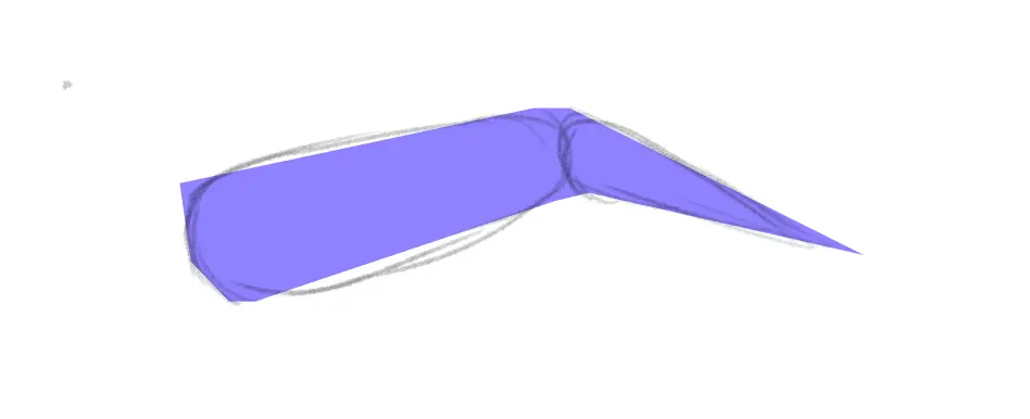 dessiner le contour d’un sourcil