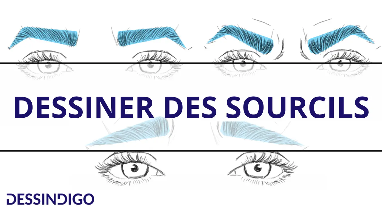 Dessiner des sourcils