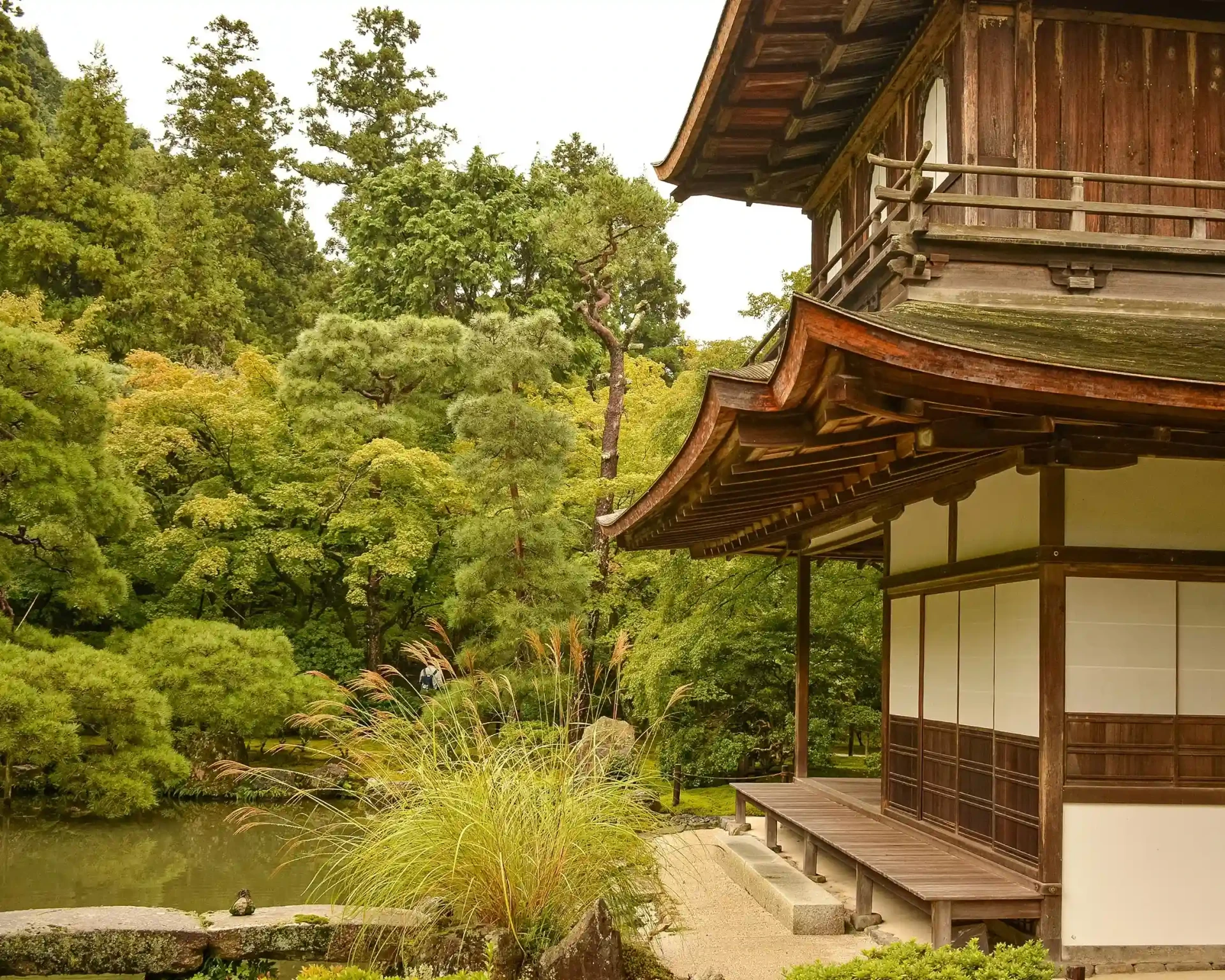 l’architecture d’un temple japonais