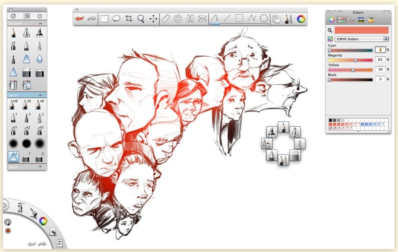 logiciel de dessin Sketchbook Pro