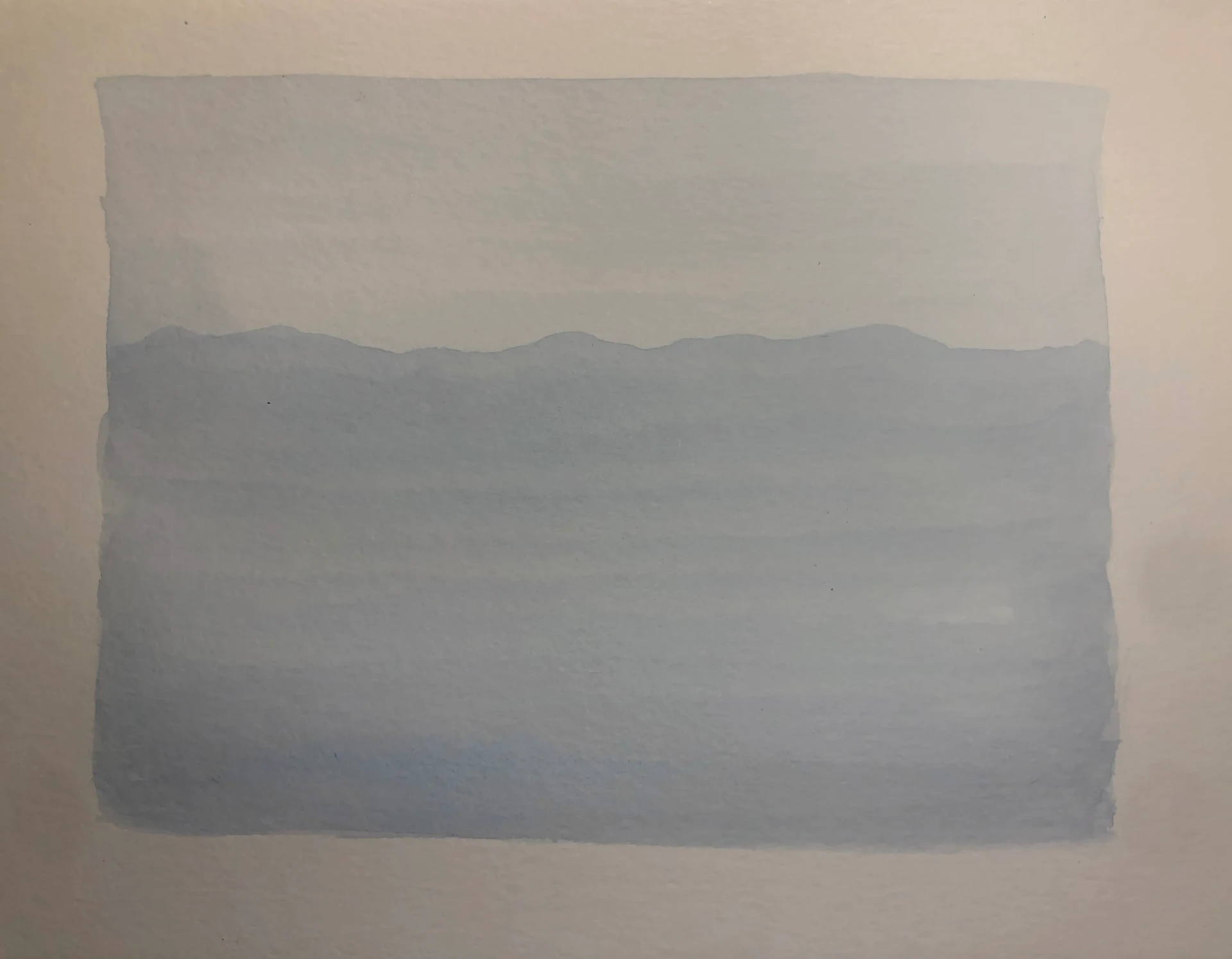 peindre un effet de profondeur à l’aquarelle