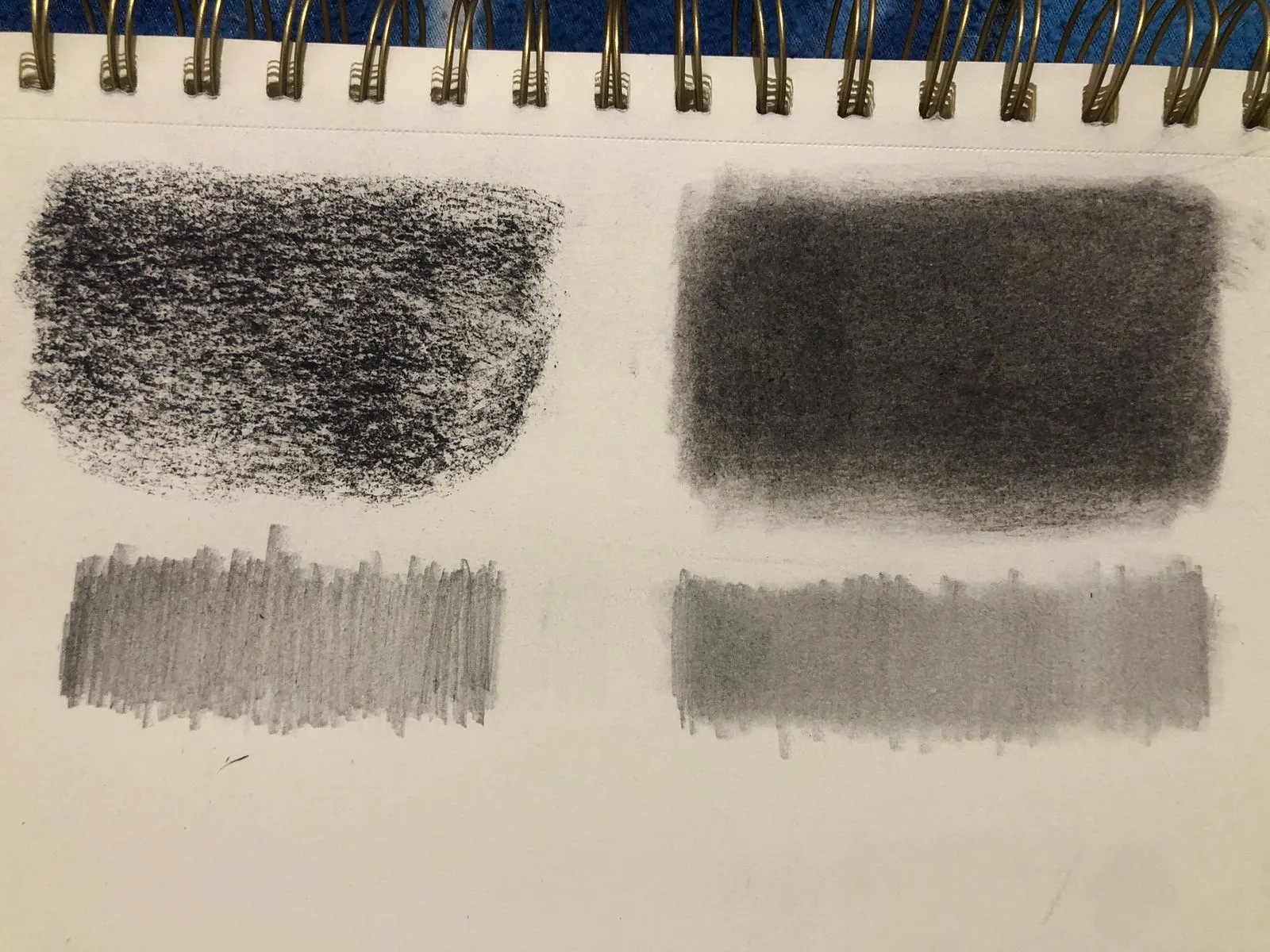 dibujar sombras con un difumino