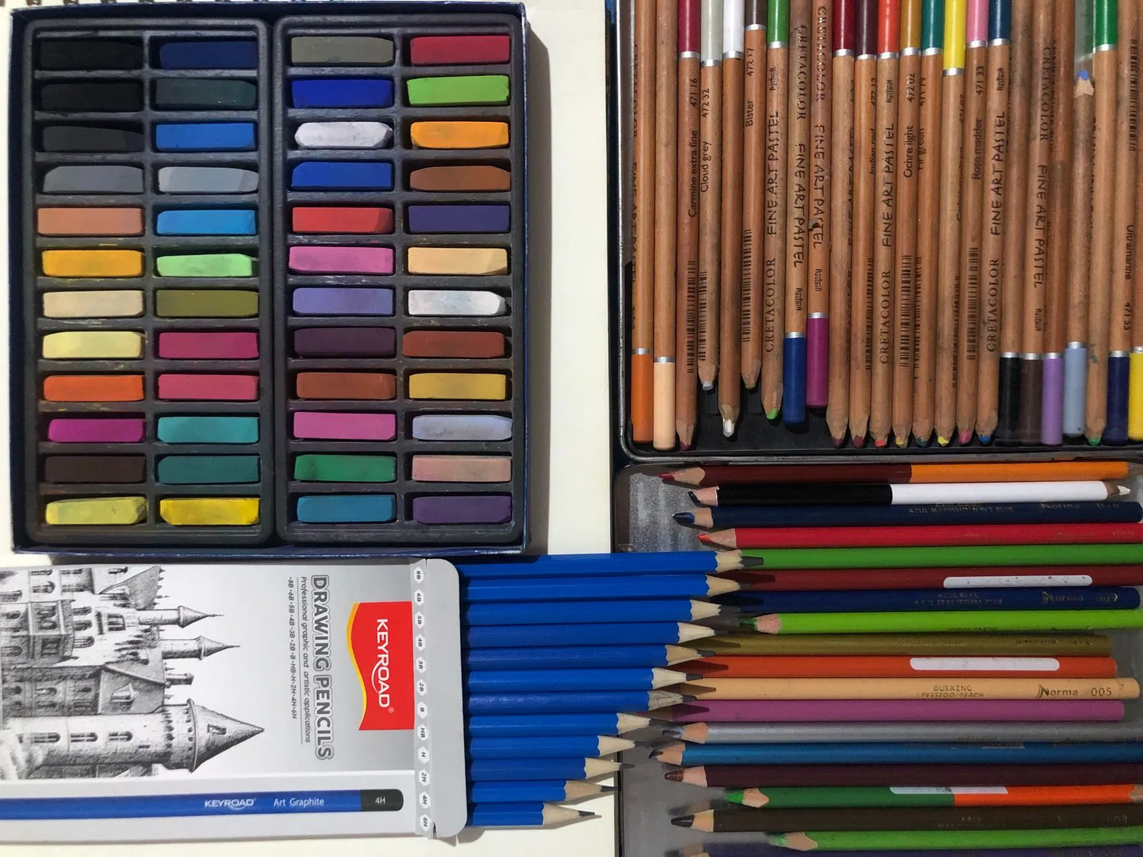 foto de materiales secos