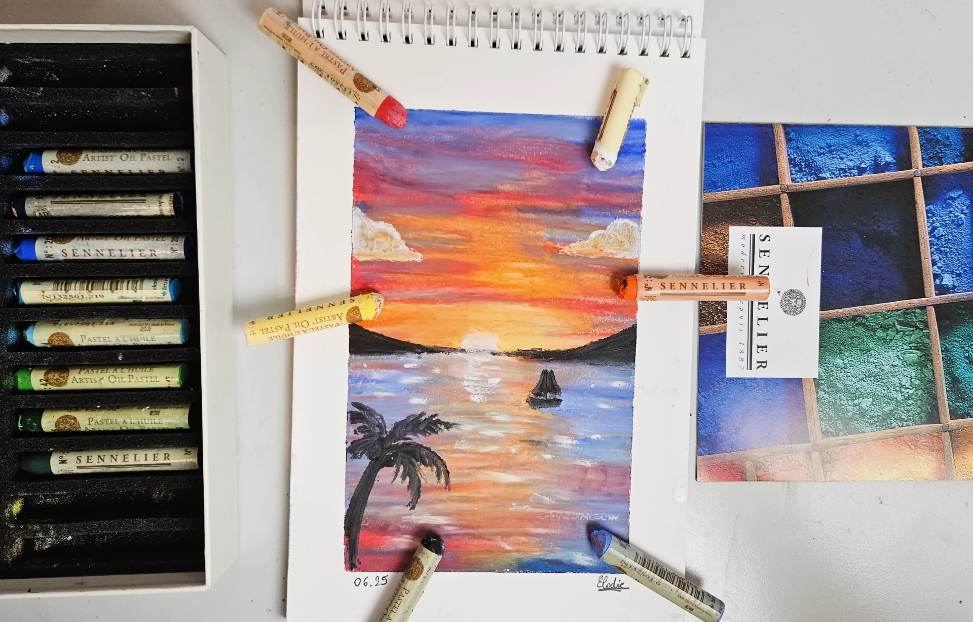 How to Draw with Oil Pastels