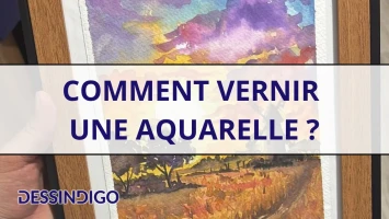 Comment vernir une aquarelle ?