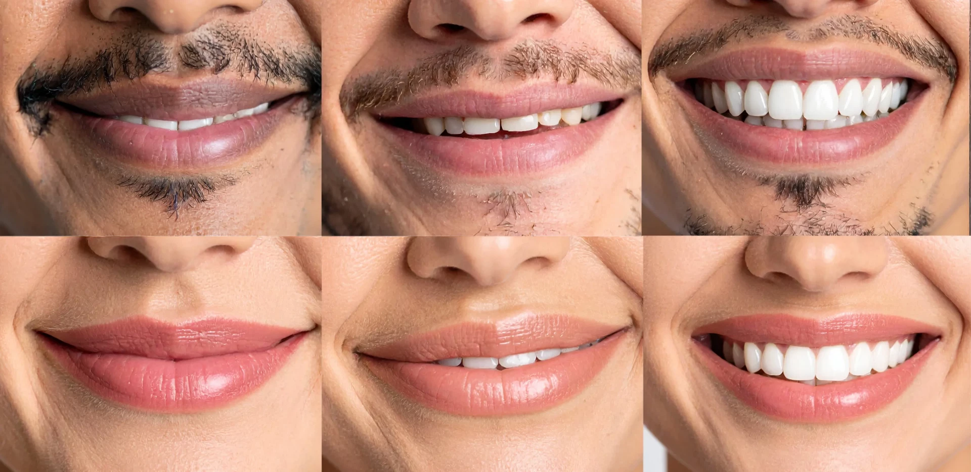 les différentes formes de sourire
