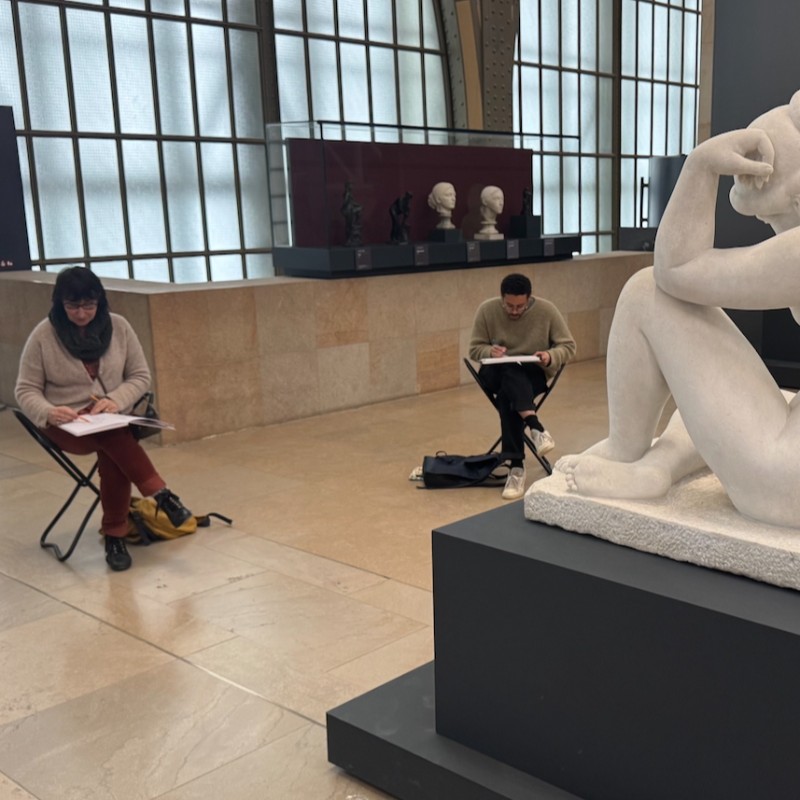 Stage de dessin au Musée d'Orsay