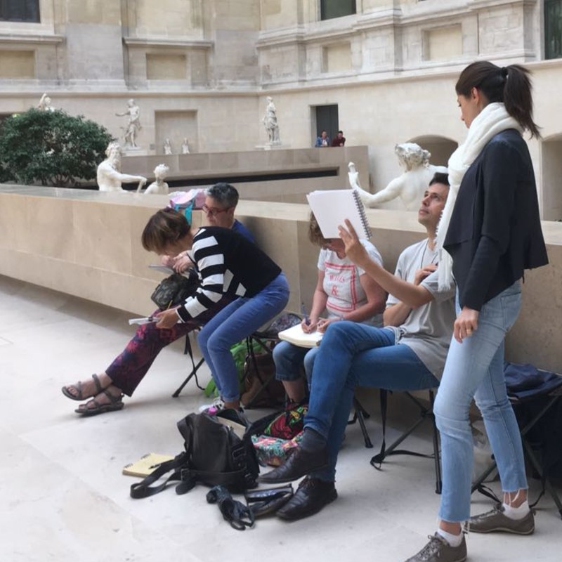 Dessinez au Louvre (version 3 jours)