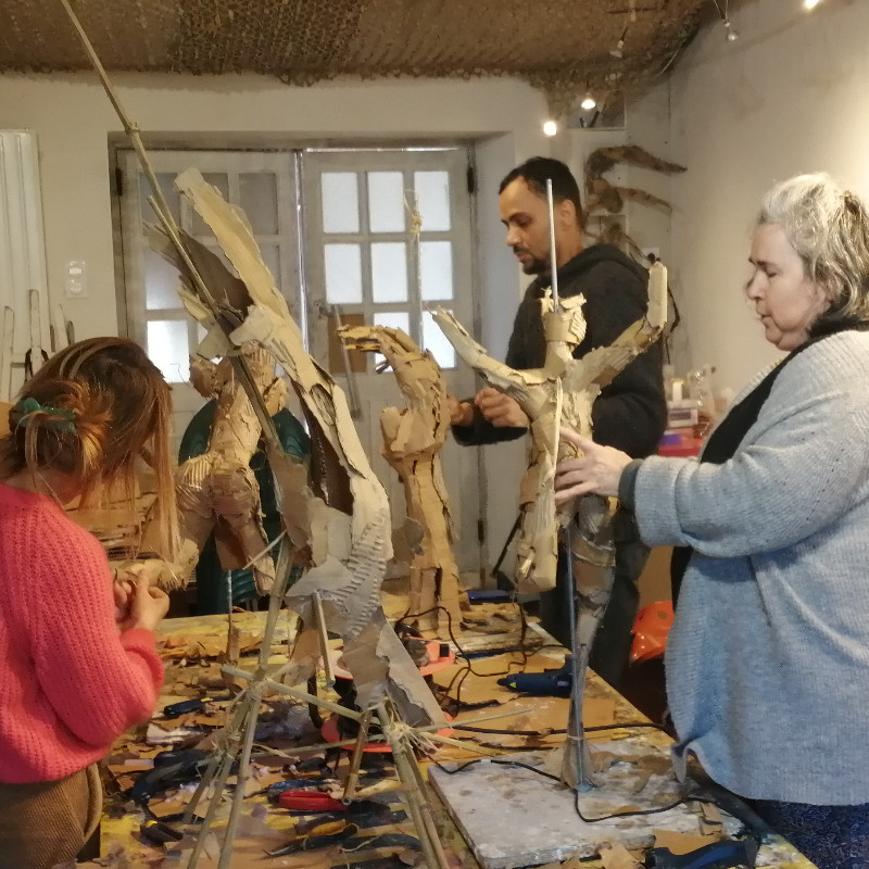 Stage de Sculpture en carton