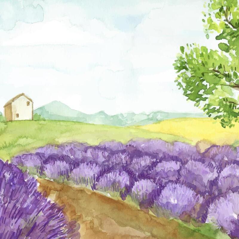 Aquarelle en plein air - Paysages de Provence